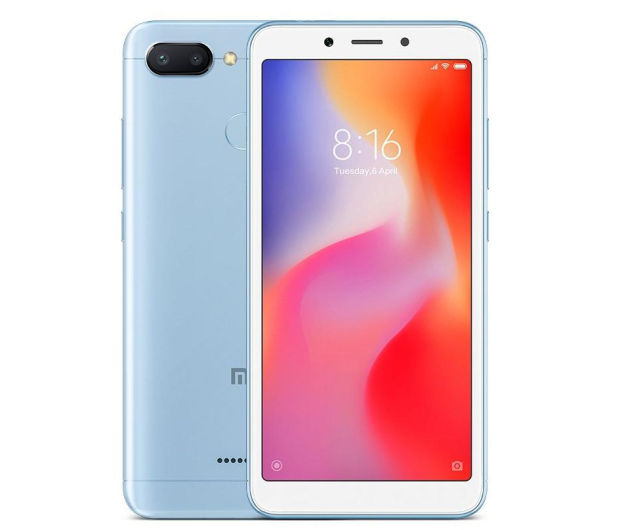 Xiaomi Redmi 6 3/64GB Dual SIM LTE Blue - 437420 - zdjęcie